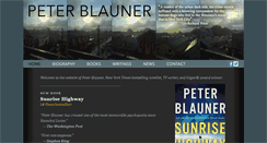 Desktop Screenshot of peterblauner.com