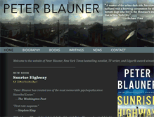 Tablet Screenshot of peterblauner.com